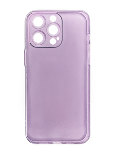 TPU чохол Nova для iPhone 15 Pro Max violet clear Full Camera
