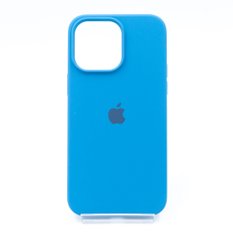 Силіконовий чохол Full Cover для iPhone 14 Pro Max capri blue (40)