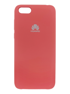 Силиконовый чехол Silicone Cover для Huawei Y5 - 2018 bordo