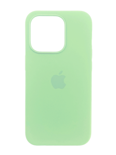 Силіконовий чохол with MagSafe для iPhone 15 soft mint