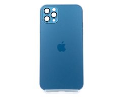 Чохол TPU+Glass sapphire matte case для iPhone 11 Pro Max navy blue