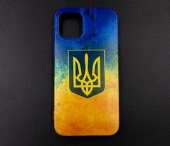 Силіконовий чохол MyPrint для iPhone 12 mini Герб України, clear