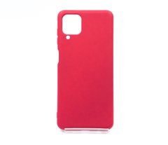 Силіконовий чохол Full Cover для Samsung A12/M12 rose red без logo