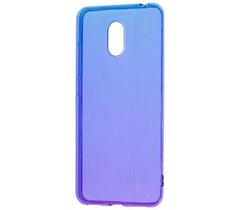 Силіконовий чохол Gradient для Meizu M6S blue/purple