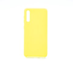 Силіконовий чохол Full Cover для Samsung A30s/A50/A50s yellow без logo №8