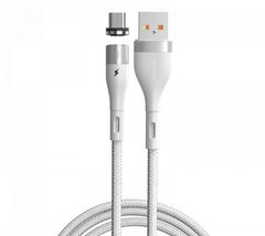 USB кабель Baseus Zinc Magnetic Safe Fast Chardingm micro 2.1A 1m white