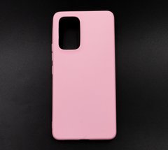 Силіконовий чохол Soft Feel для Samsung A53 5G pink Candy
