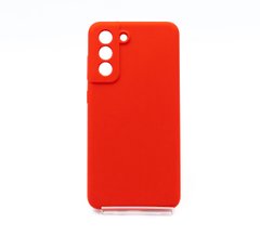 Силіконовий чохол Full Cover для Samsung S21 FE red Full Camera без logo