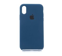 Силіконовий чохол Full Cover для iPhone X/XS abyss blue