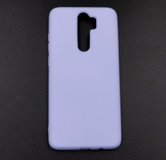 Силіконовий чохол Full Cover для Xiaomi Redmi Note 8 Pro lilac без logo