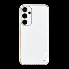 Чохол шкіра Xshield для Samsung S23 FE white Full Camera