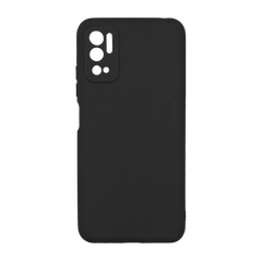 Силіконовий чохол SMTT для Xiaomi Redmi Note 10 5G/Poco M3 Pro 5G black Full Camera