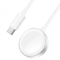 Зарядное устройство для Apple Watch HOCO CW39C Wireless for iWatch Type-C/5V/0,35A/1-8S White