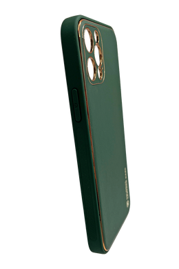 Чехол кожа Xshield для iPhone 12 Pro army green