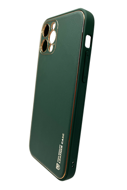 Чехол кожа Xshield для iPhone 12 Pro army green