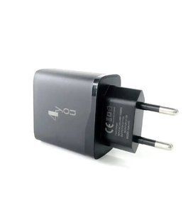 Мережевий зарядний пристрій 4YOU A43 Micro QC 3.0 3A 18W 1usb black