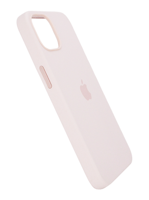 Силіконовий чохол with MagSafe для iPhone 14 light pink