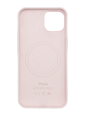 Силіконовий чохол with MagSafe для iPhone 14 light pink