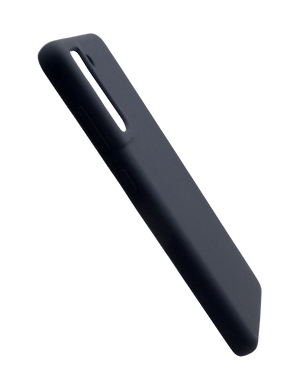 Силіконовий чохол Full Cover Lakshmi для Samsung S21 FE dark gray (AAA) без logo