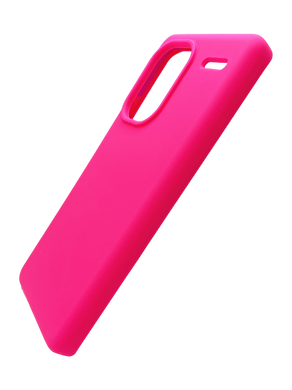 Силиконовый чехол Full Cover для Xiaomi Redmi Note 13 Pro+ barbie pink (AAA) без logo