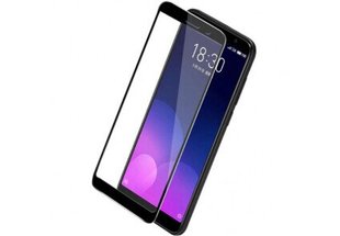 Защитное 2.5D стекло Glass Люкс для Meizu M6t f/s Black