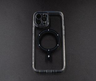 Чохол TPU+PC Colorful with Magsafe для iPhone 12 Pro black
