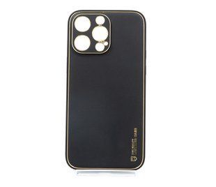 Чохол шкіра Xshield для iPhone 14 Pro Max black