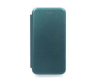 Чехол книжка Original кожа для Samsung A20/30 dark green