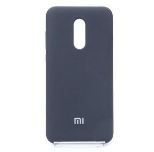 Силиконовый чехол Silicone Cover для Xiaomi Redmi 5+ midnight blue