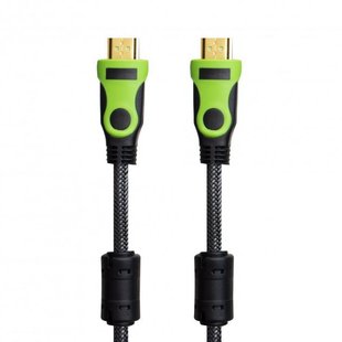 Кабель HDMI-HDMI (3m) + NET тканевый Чёрный