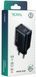 Сетевое зарядное устройство Ridea RW-20220 Rapid Duo 1USB/1USB-C QC/PD 20W black