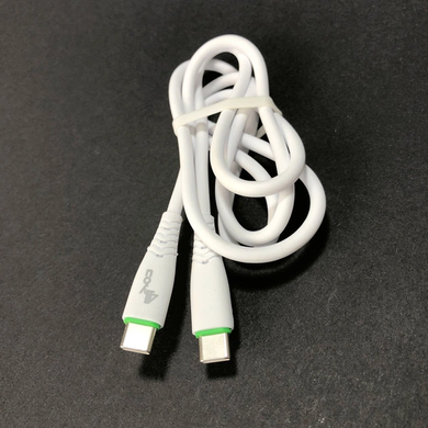 Кабель 4you Elbe Type-C to Type-C 3A 1m white