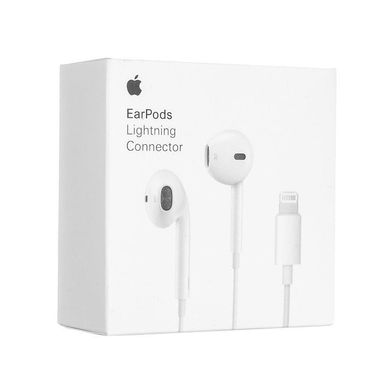Навушники Original iPhone 7 with lightning EarPods white