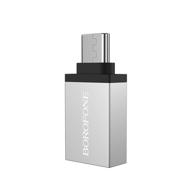 OTG Borofone BV3 Type-C (Стальной)