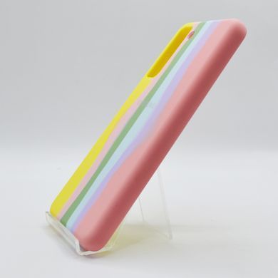 Силіконовий чохол Full Cover для Samsung S21 Rainbow №4