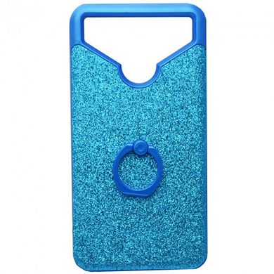 Универсальный чехол накладка Glitter+Ring 4.5-4.7" color