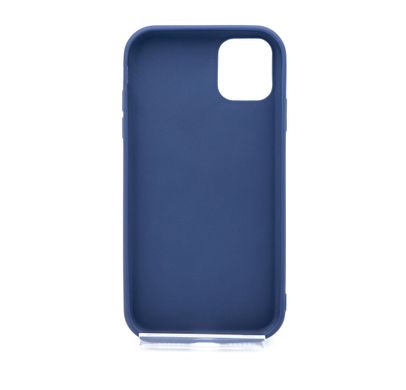 Силіконовий чохол Soft Feel для iPhone 11 navy blue Candy