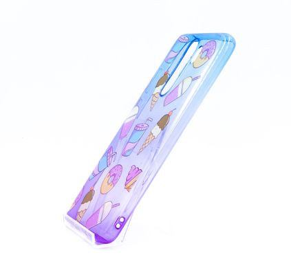 Силиконовый чехол WAVE Sweet&Asid Case для Xiaomi Redmi Note 8 Pro (TPU) blue/purple/cocktells
