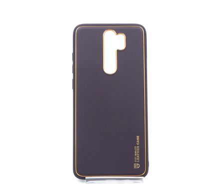 Чохол шкіра Xshield для Xiaomi Redmi Note 8 Pro dark purple