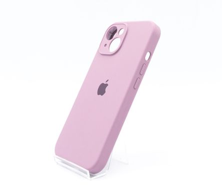 Силіконовий чохол Full Cover для iPhone 15 lilac pride (blackcurrant) Full Camera