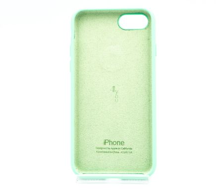 Силиконовый чехол Full Cover для iPhone 7/8 speamint(grass)