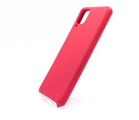 Силіконовий чохол Full Cover для Samsung A12/M12 rose red без logo