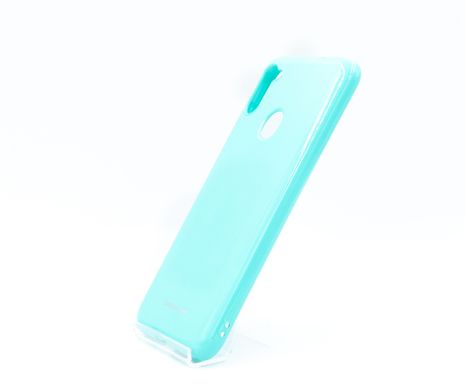 Силиконовый чехол Molan Cano Glossy для Samsung A11 light green