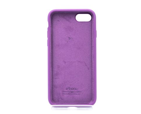 Силиконовый чехол Full Cover для iPhone 7/8/SE 2020 grape
