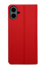 Чохол книжка FIBRA (рельєф) для Samsung A07 red Full Camera