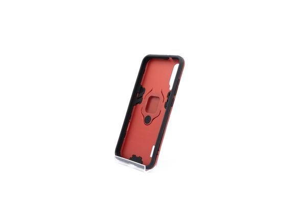 Чохол Transformer Ring for Magnet для Xiaomi Mi A3 red протиударний