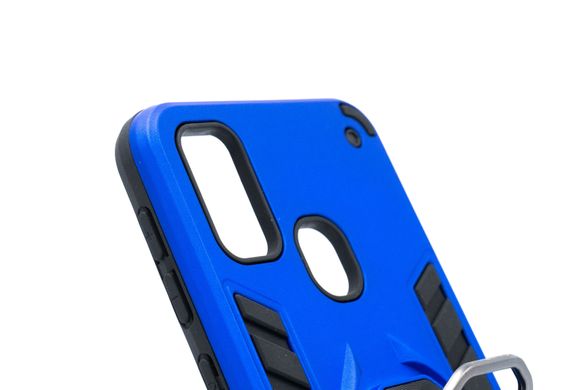 Чохол SP Transformer Ring for Magnet для Samsung M30S blue протиударний