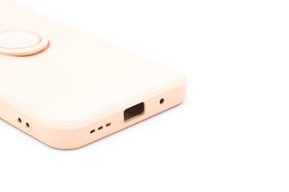 Чохол (TPU) Candy Ring для Xiaomi Redmi Note 10 5G/Poco M3 Pro 5G pink