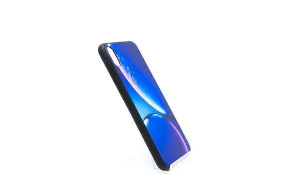 Накладка Glass Case New Planets для Iphone XS Max blue