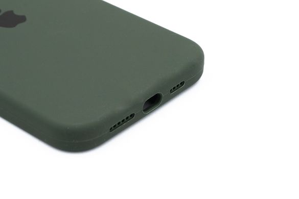 Силіконовий чохол Full Cover для iPhone 12 Pro Max cyprus green